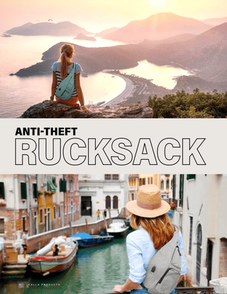 Calla Rucksacks with USB Port and Anti Theft