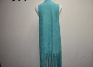 Crazy Train "Texarkana Turquoise" Studded Duster