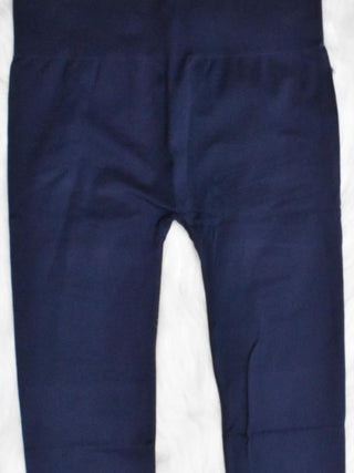 Plus Size Navy Blue Capri Leggings