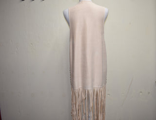 Crazy Train "Paris Palomino" Cream Studded Duster